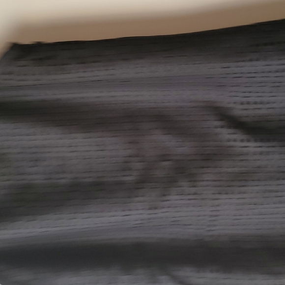 Studio M Black Cut Out Fringed Hem Black Dress Size Medium - Picture 6 of 7